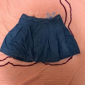 American Eagle flow jean skirt